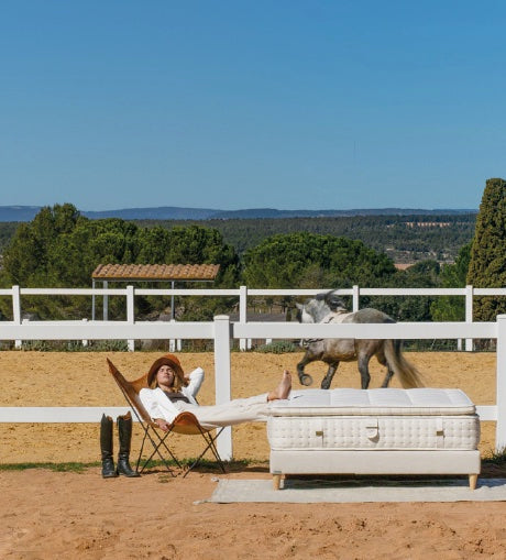 Matelas en matières naturelles
