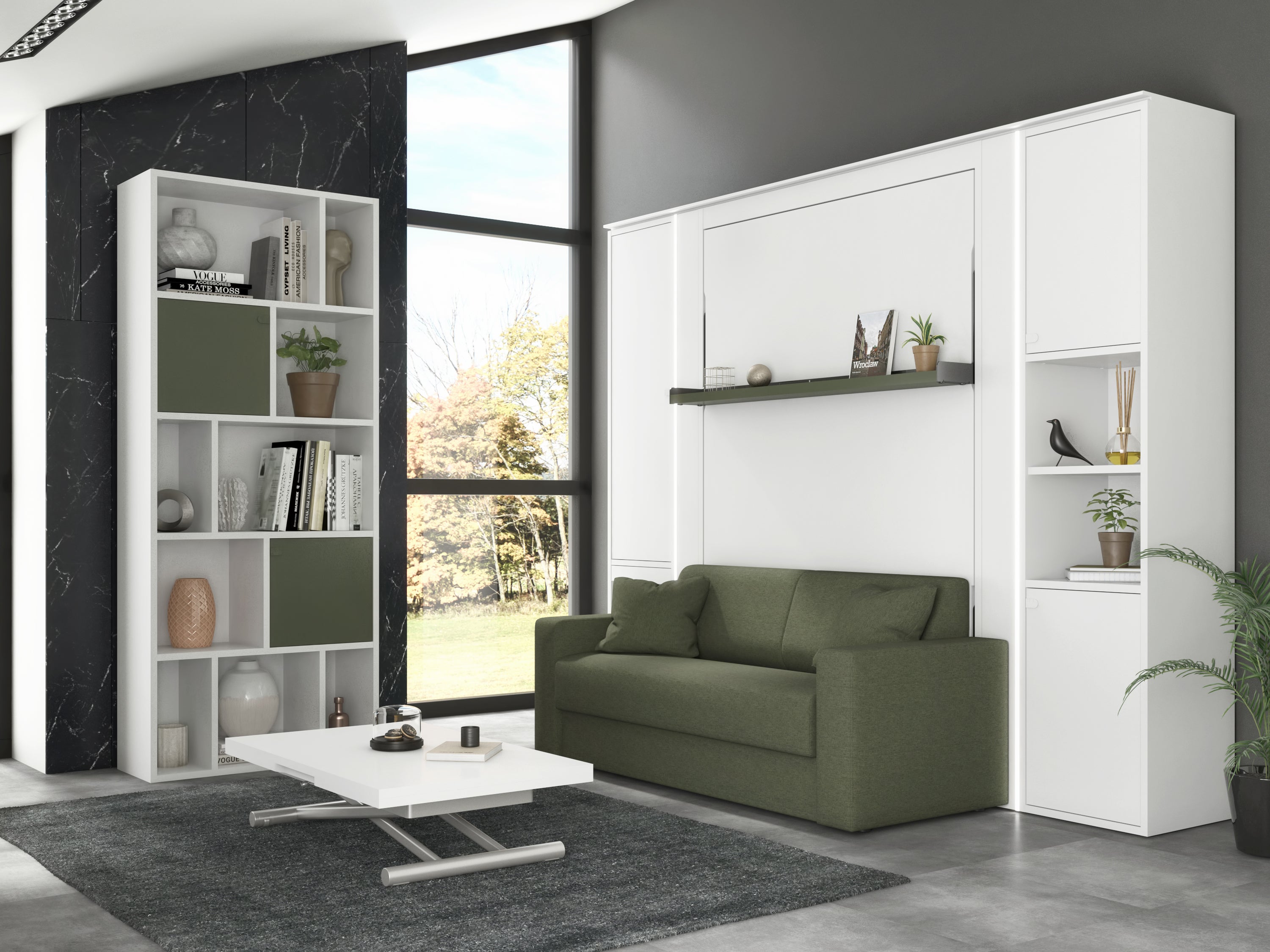 Lit escamotable canapé SMART Premium Sofa