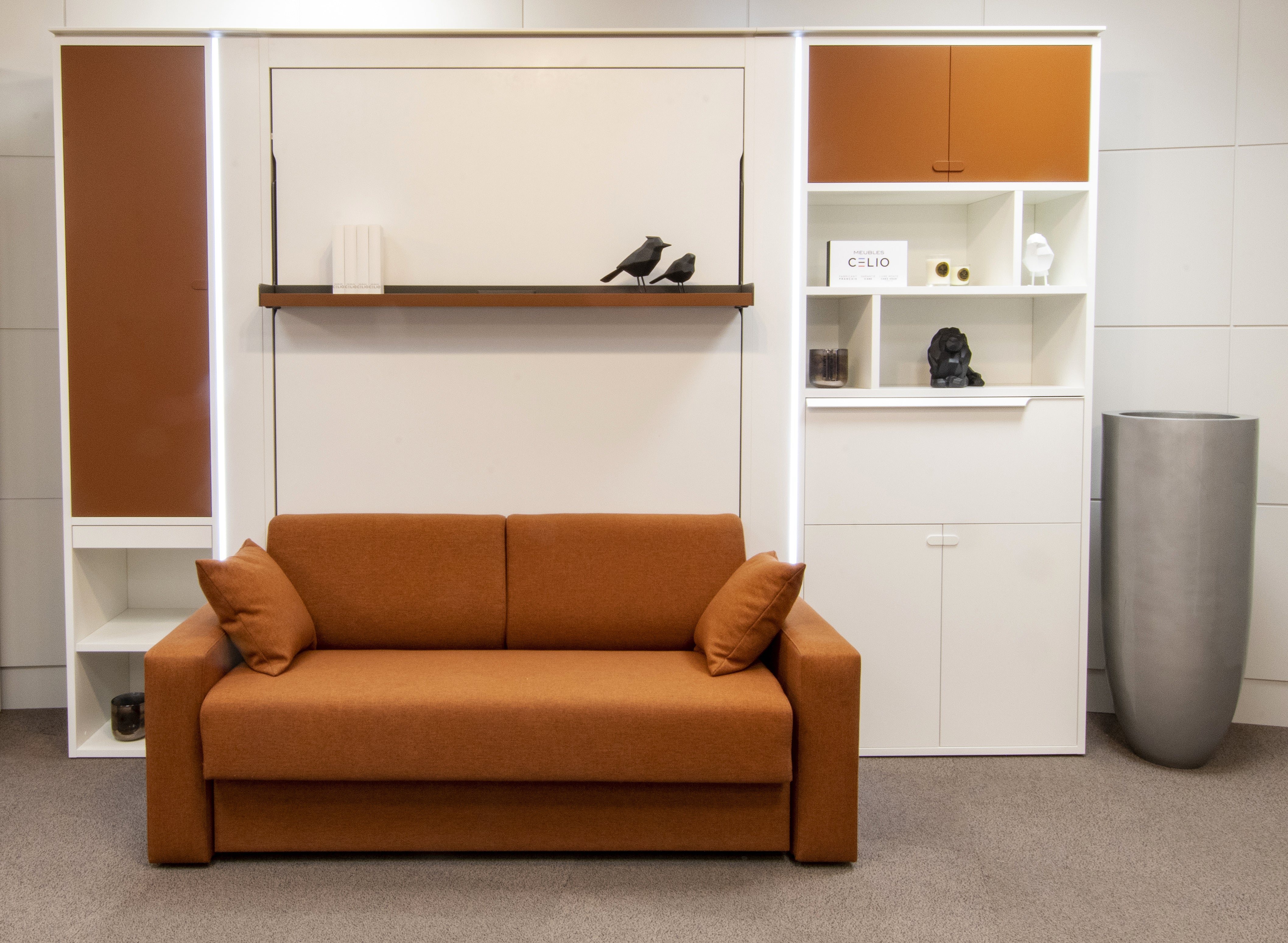 Lit escamotable canapé SMART Premium Sofa