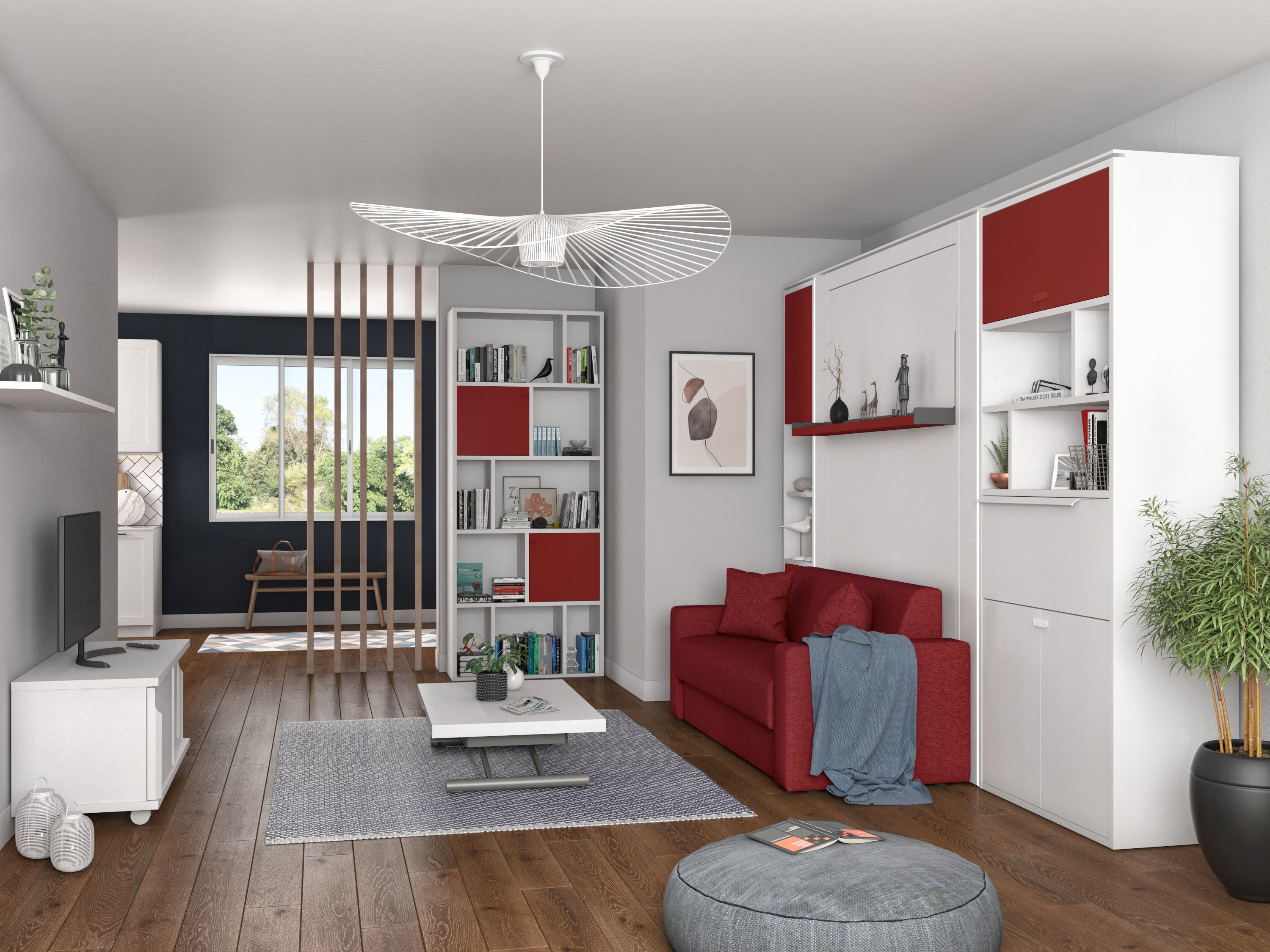 Lit escamotable canapé SMART Premium Sofa