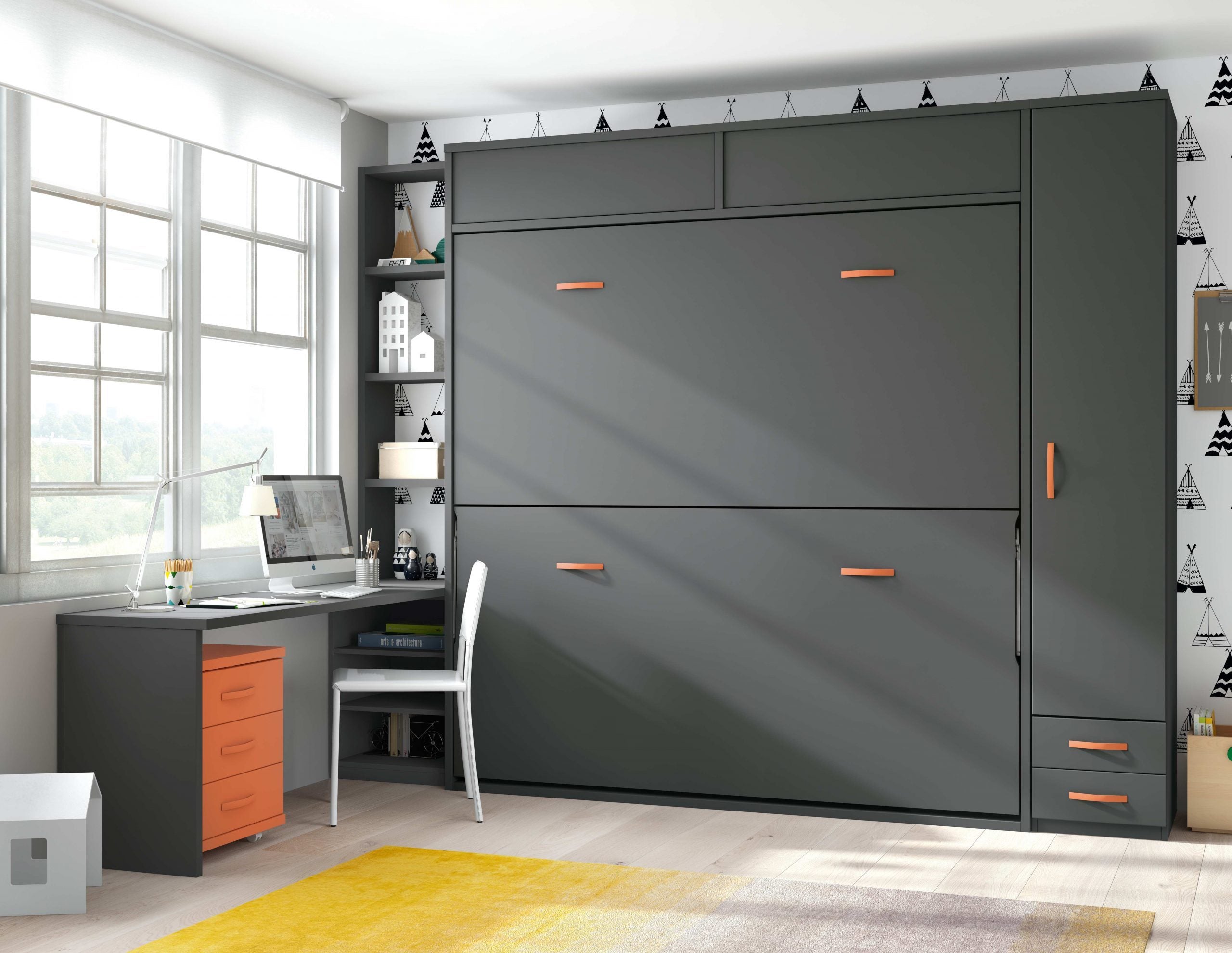 Lit escamotable superposé FORM