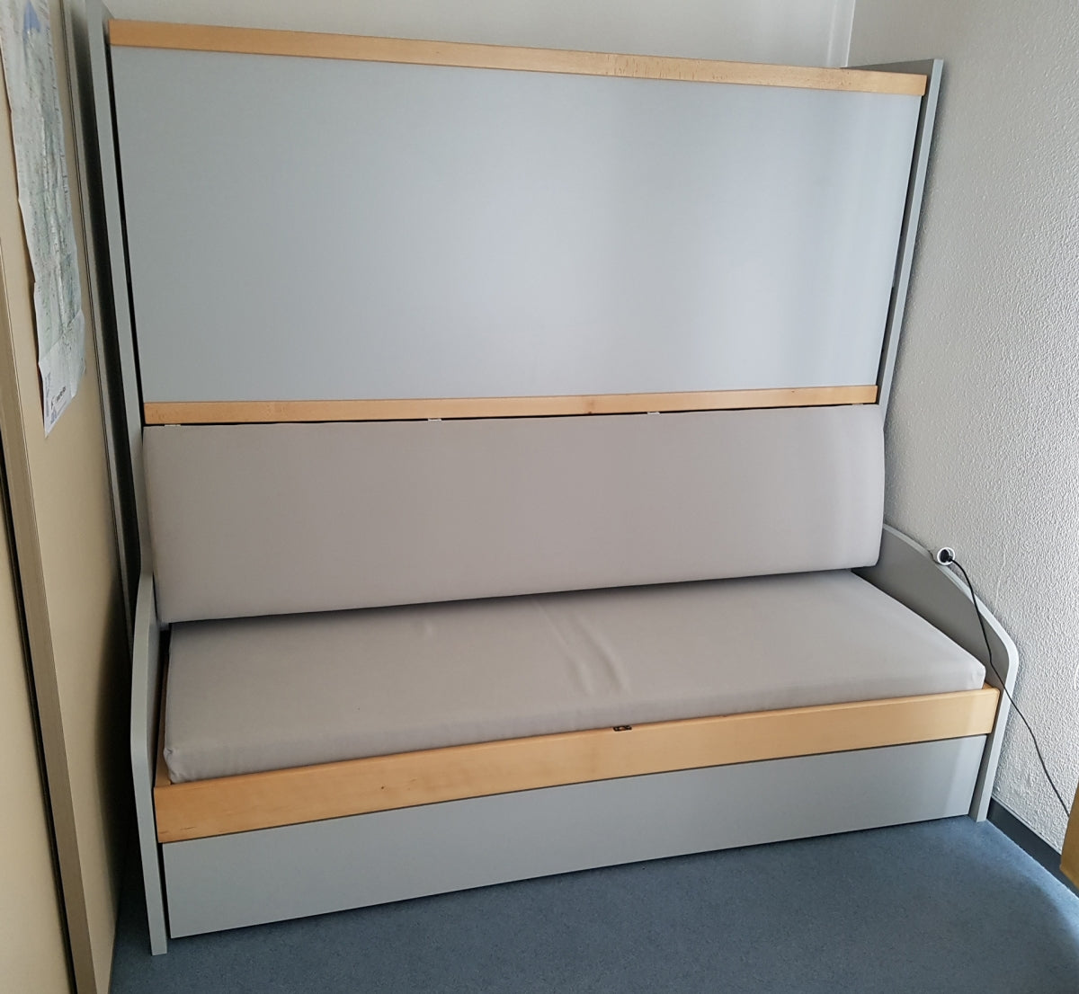 Réalisations lit escamotable superposé canapé BL4