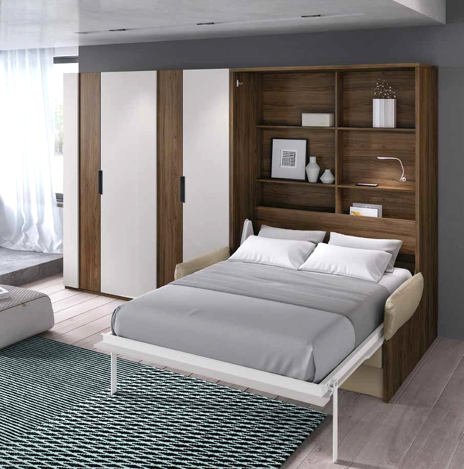 Lit escamotable canapé EOS Sofa vertical et transversal