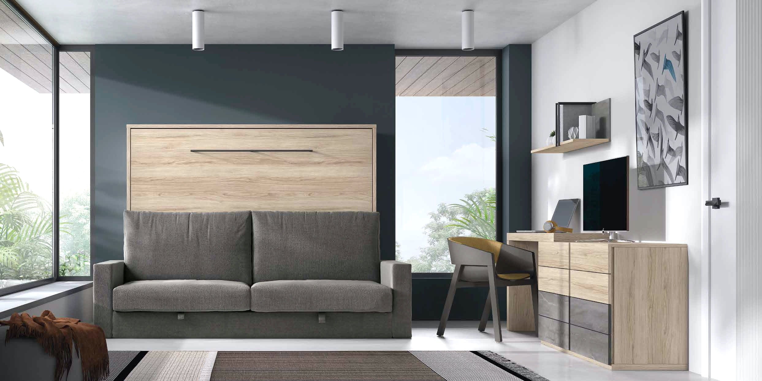Lit escamotable canapé EOS Sofa vertical et transversal