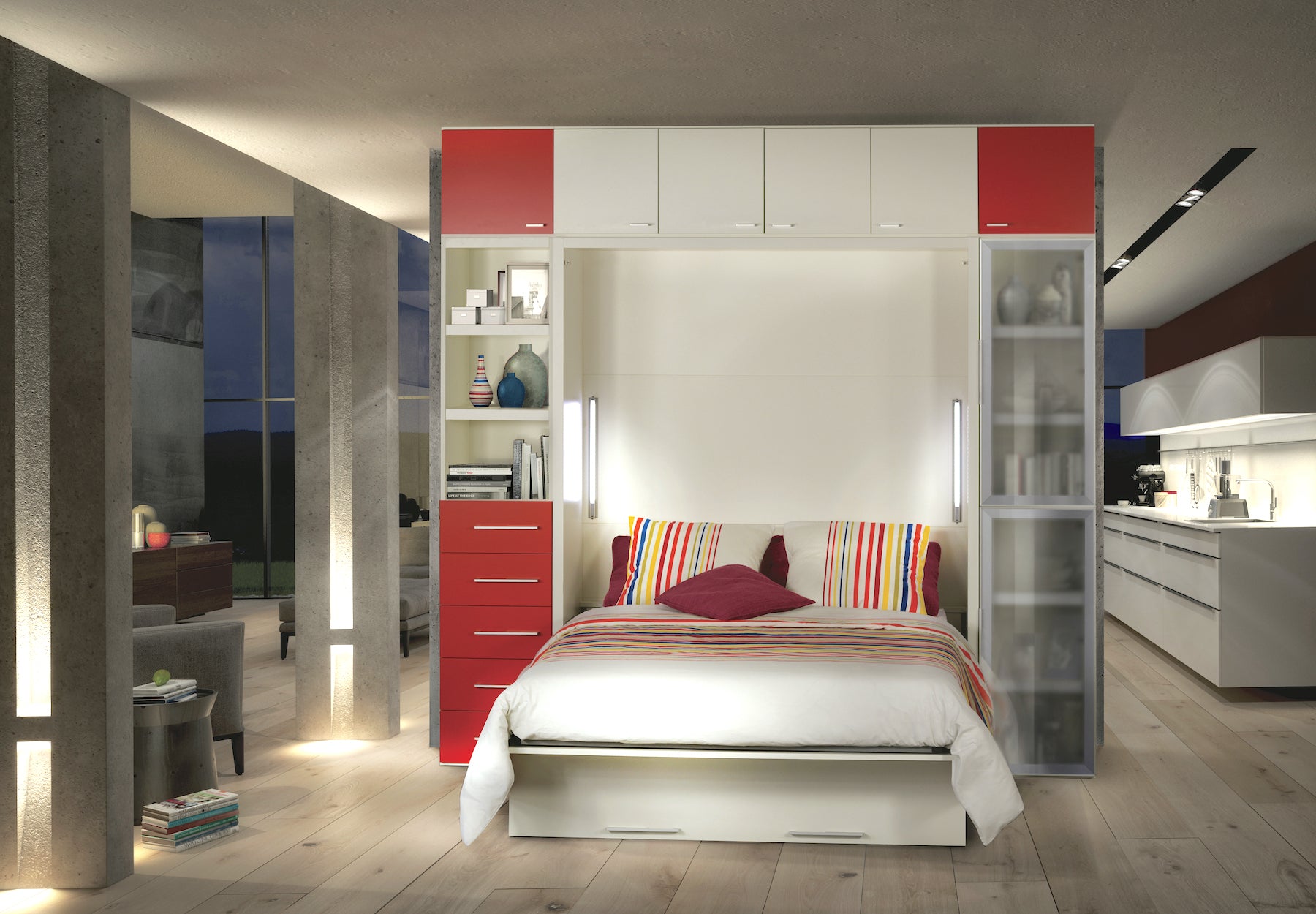 Lit escamotable canapé KETIAM Sofa