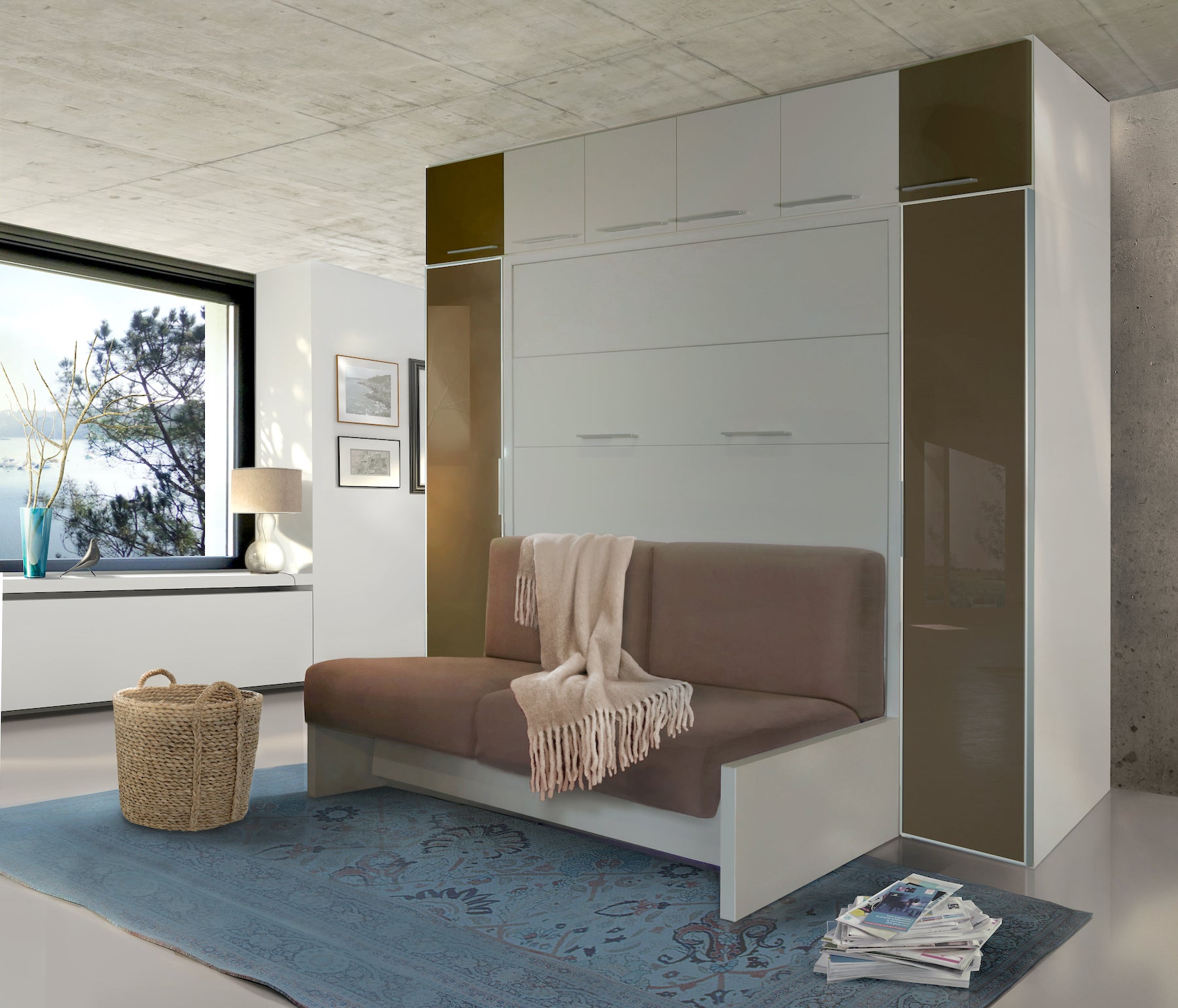 Lit escamotable canapé KETIAM Sofa