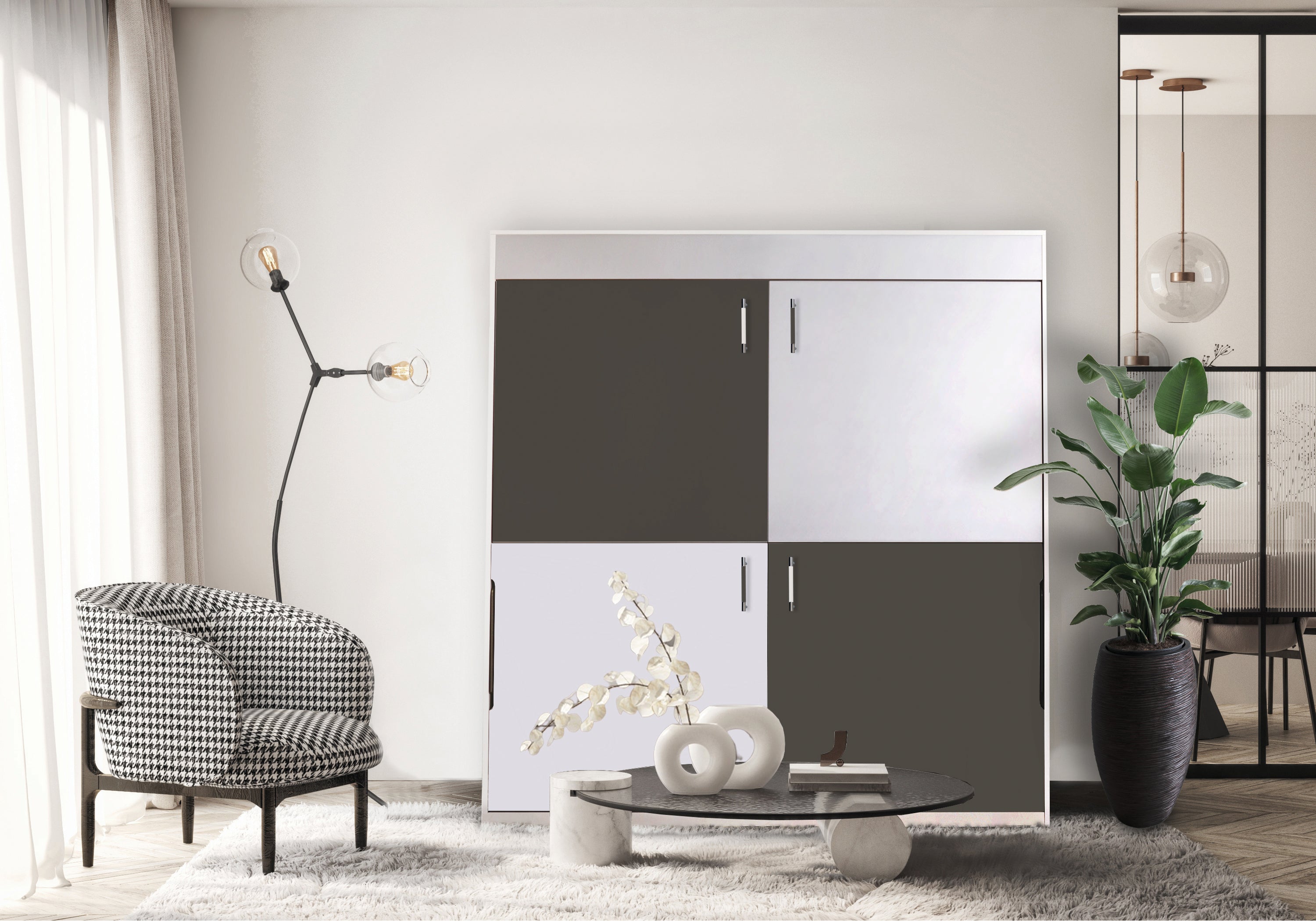 Lit escamotable superposé MELAMIX