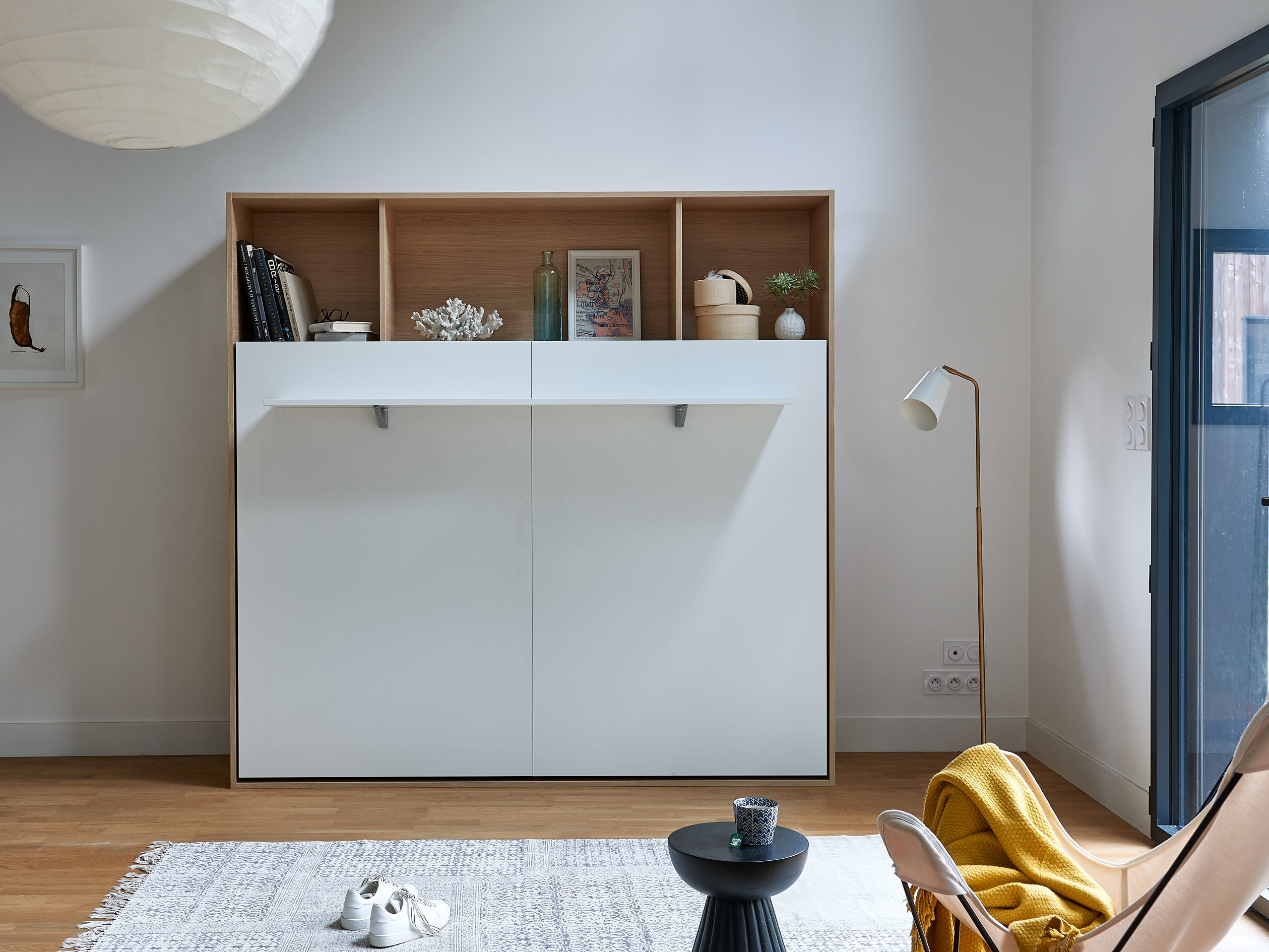 Lit escamotable OPTIMUM vertical et transversal