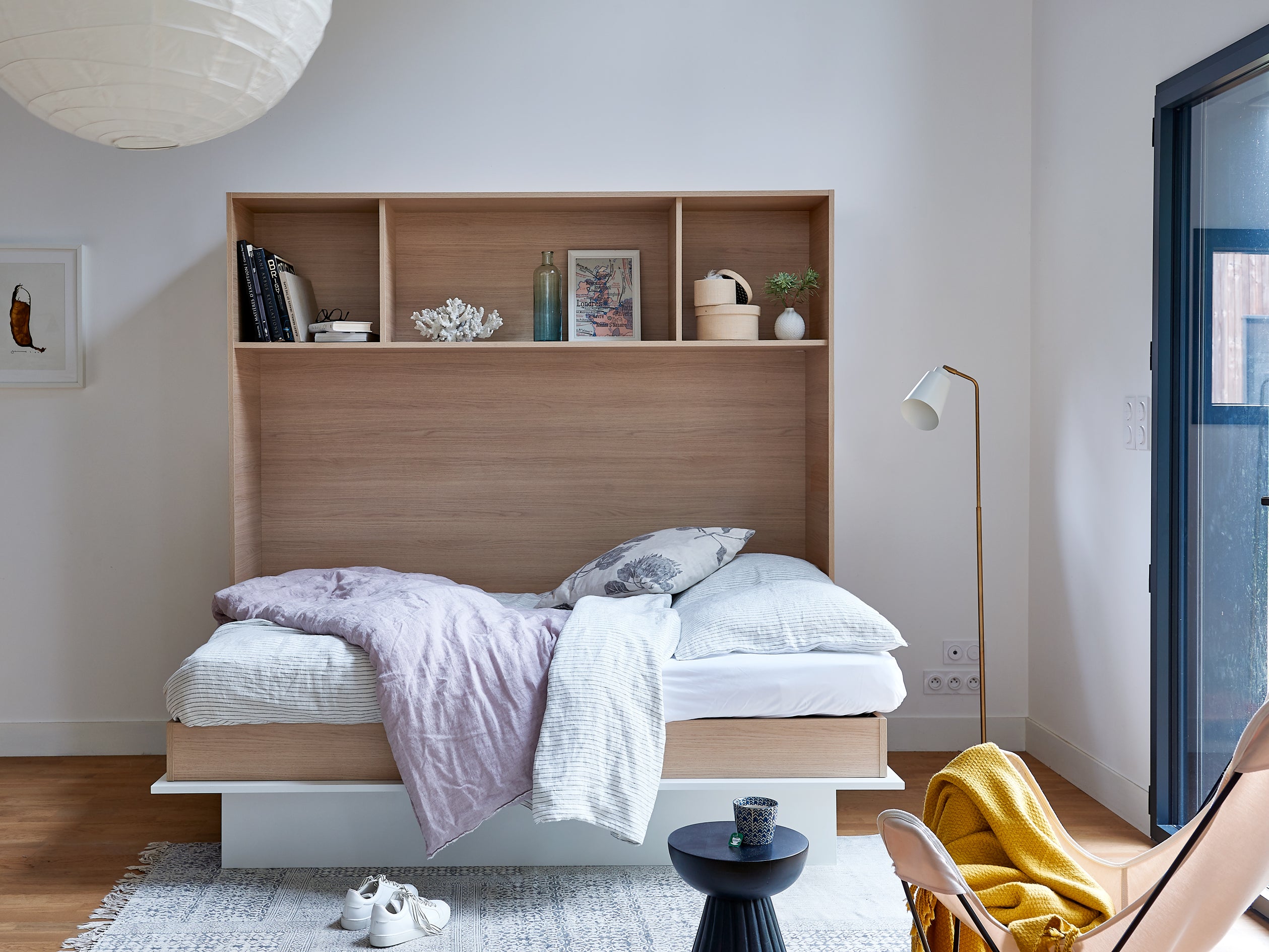 Lit escamotable OPTIMUM vertical et transversal