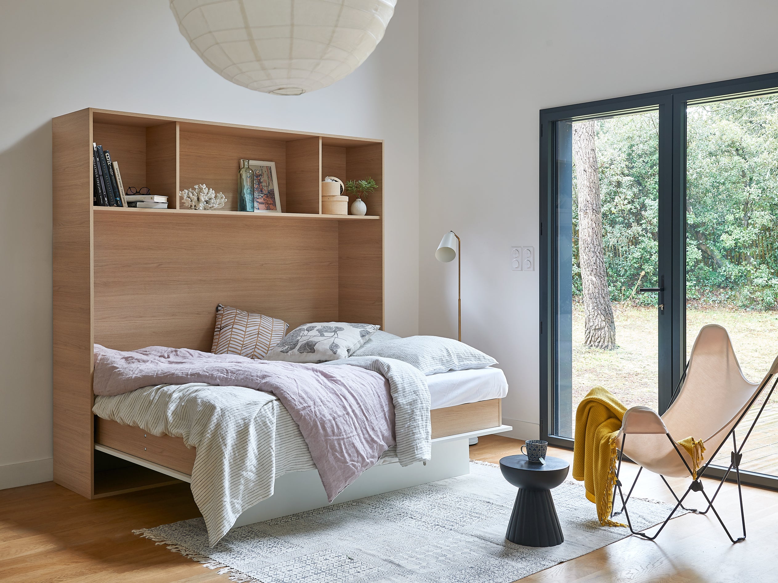 Lit escamotable OPTIMUM vertical et transversal