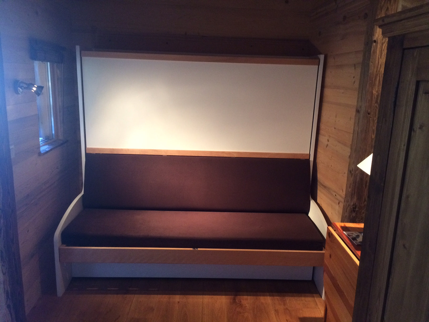 Réalisations lit escamotable superposé canapé BL4
