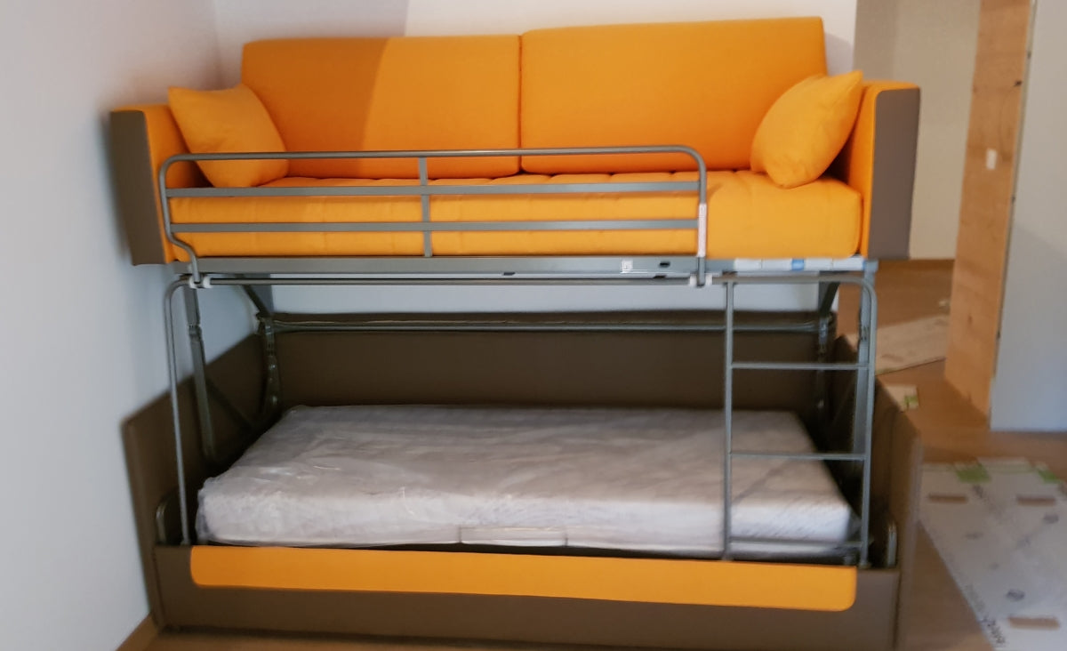 Réalisations canapé escamotable superposé COUPÉ
