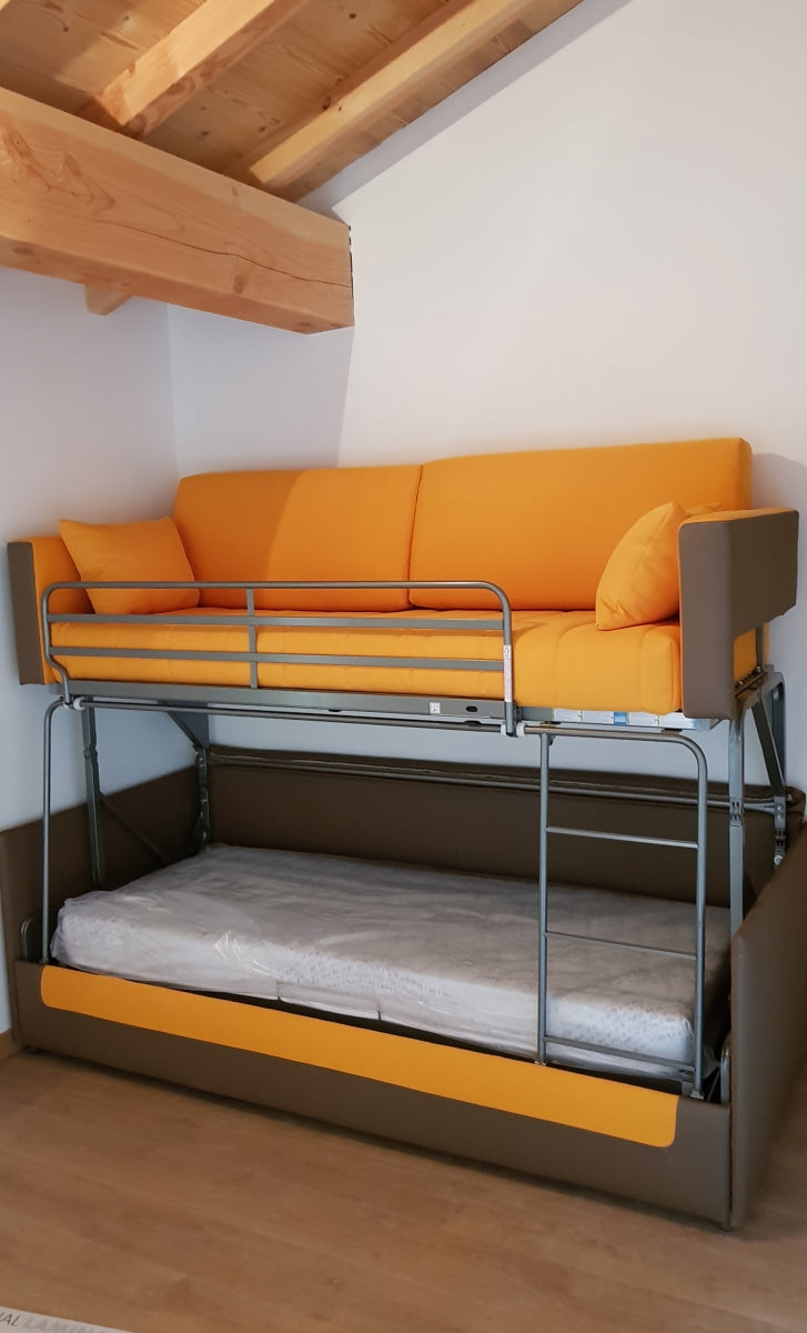 Réalisations canapé escamotable superposé COUPÉ
