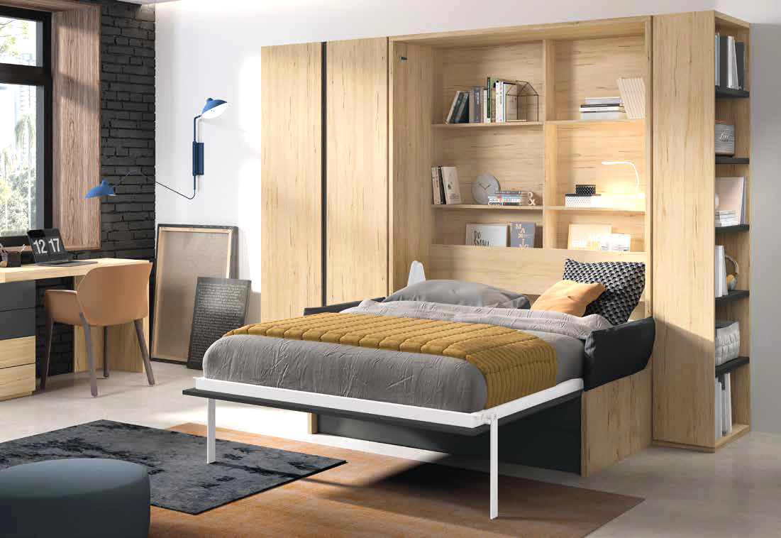 Lit escamotable canapé EOS Sofa vertical et transversal