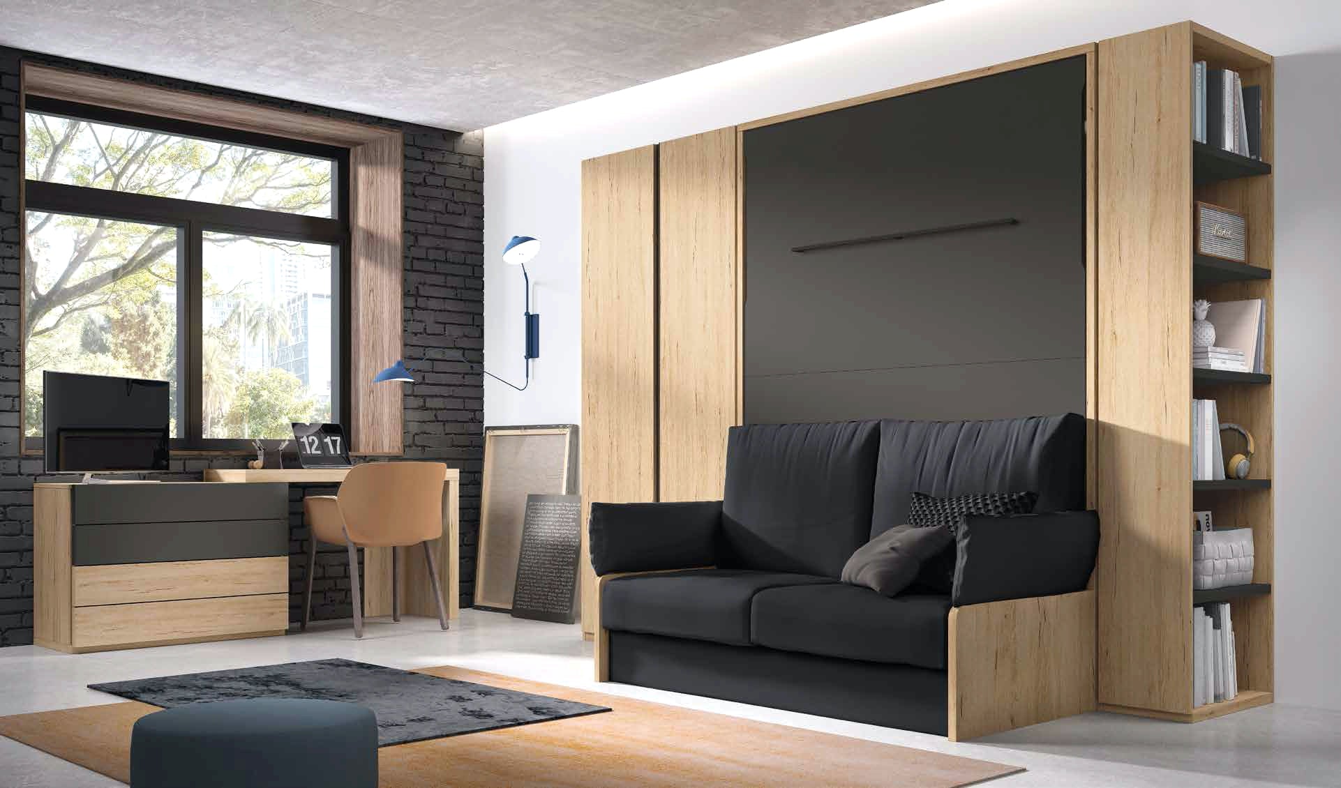 Lit escamotable canapé EOS Sofa vertical et transversal