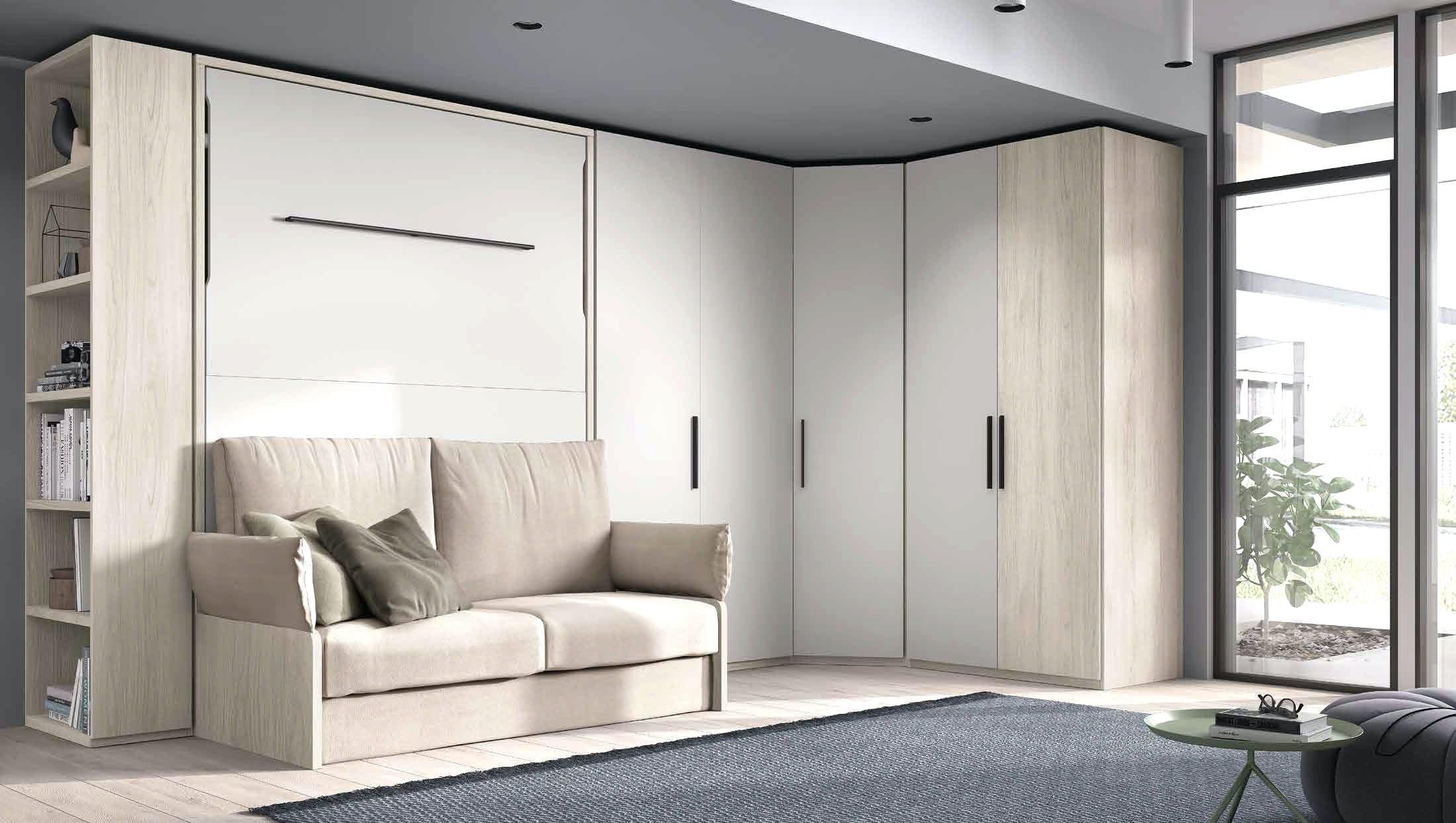 Lit escamotable canapé EOS Sofa vertical et transversal