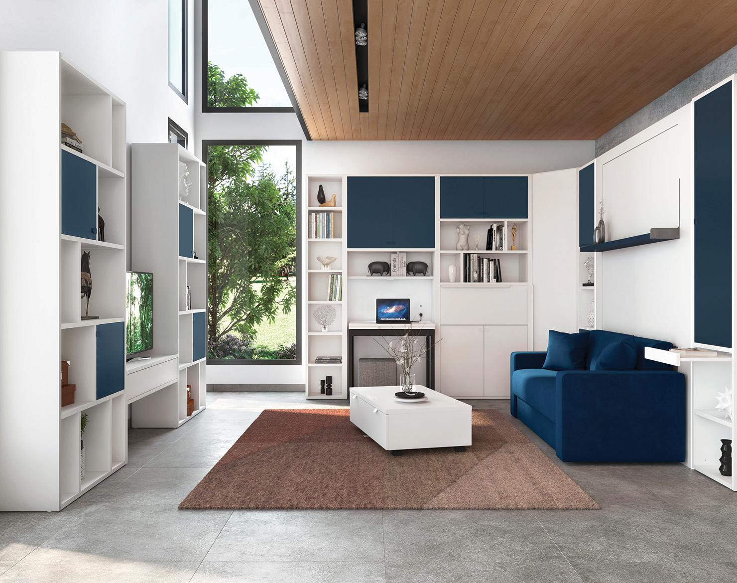 Lit escamotable canapé SMART Premium Sofa