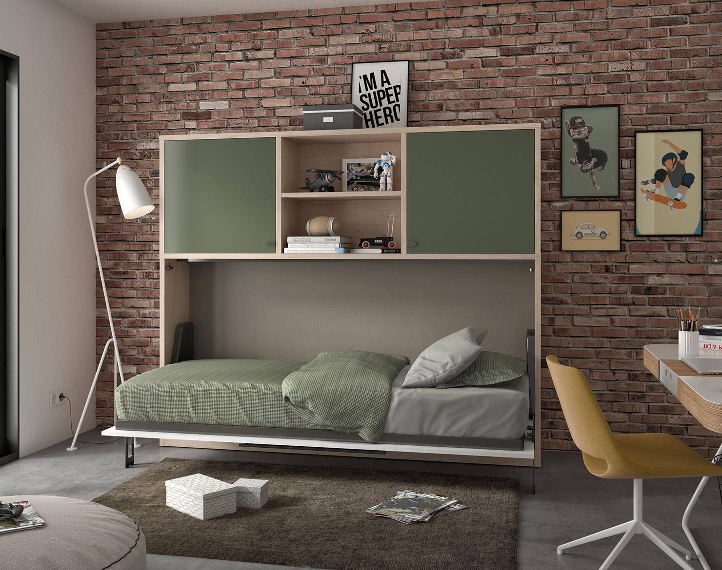 Lit escamotable SMART vertical et transversal