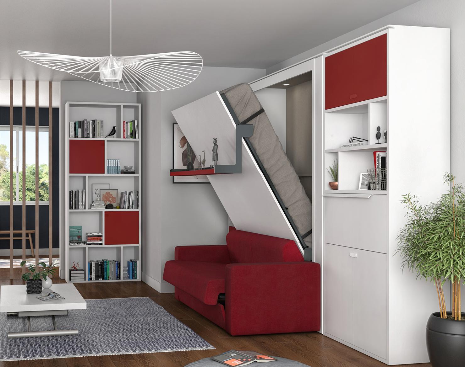 Lit escamotable canapé SMART Premium Sofa