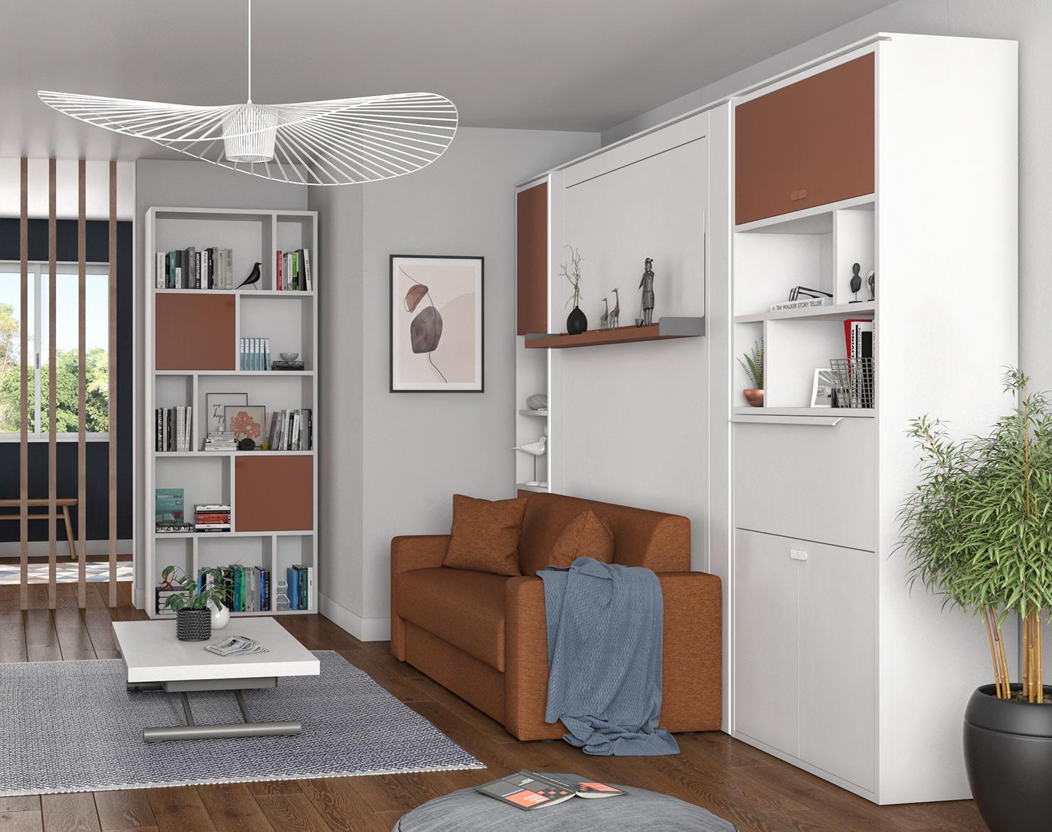 Lit escamotable canapé SMART Premium Sofa