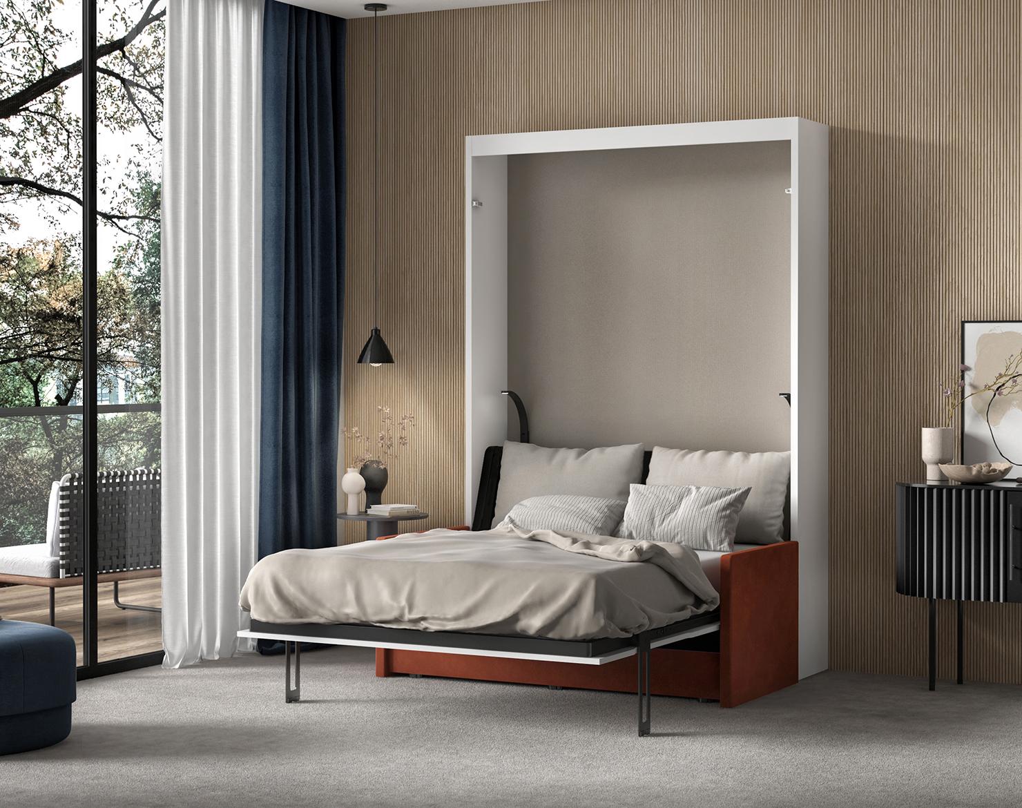 Lit escamotable canapé SMART Sofa vertical et transversal