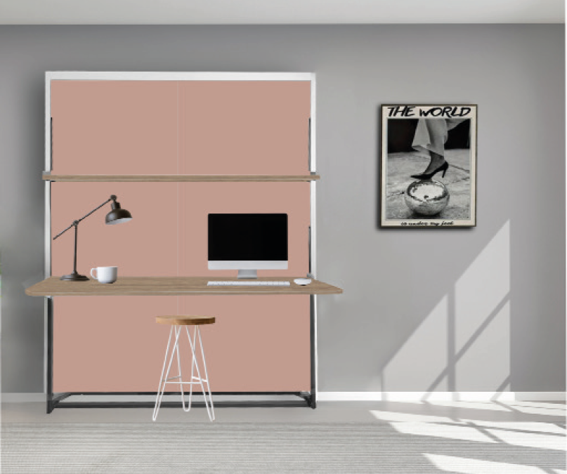 Lit escamotable bureau Tabali