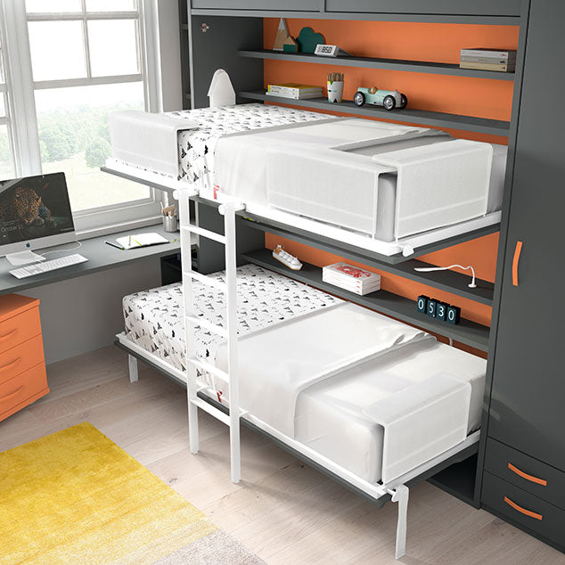 Lit escamotable superposé FORM