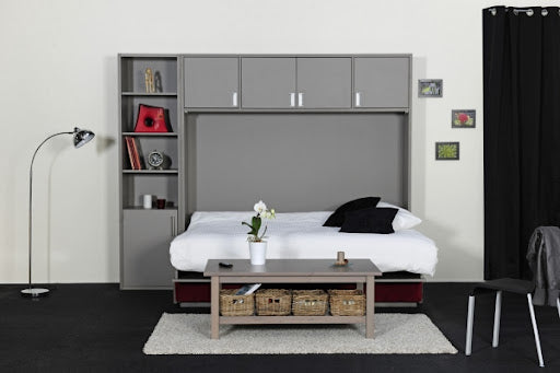 Lit escamotable canapé PREMIUM SOFA vertical et transversal