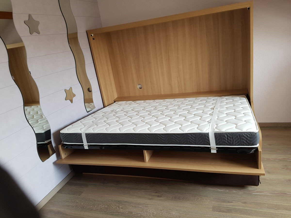 Lit escamotable Premium Sofa transversal ouvert