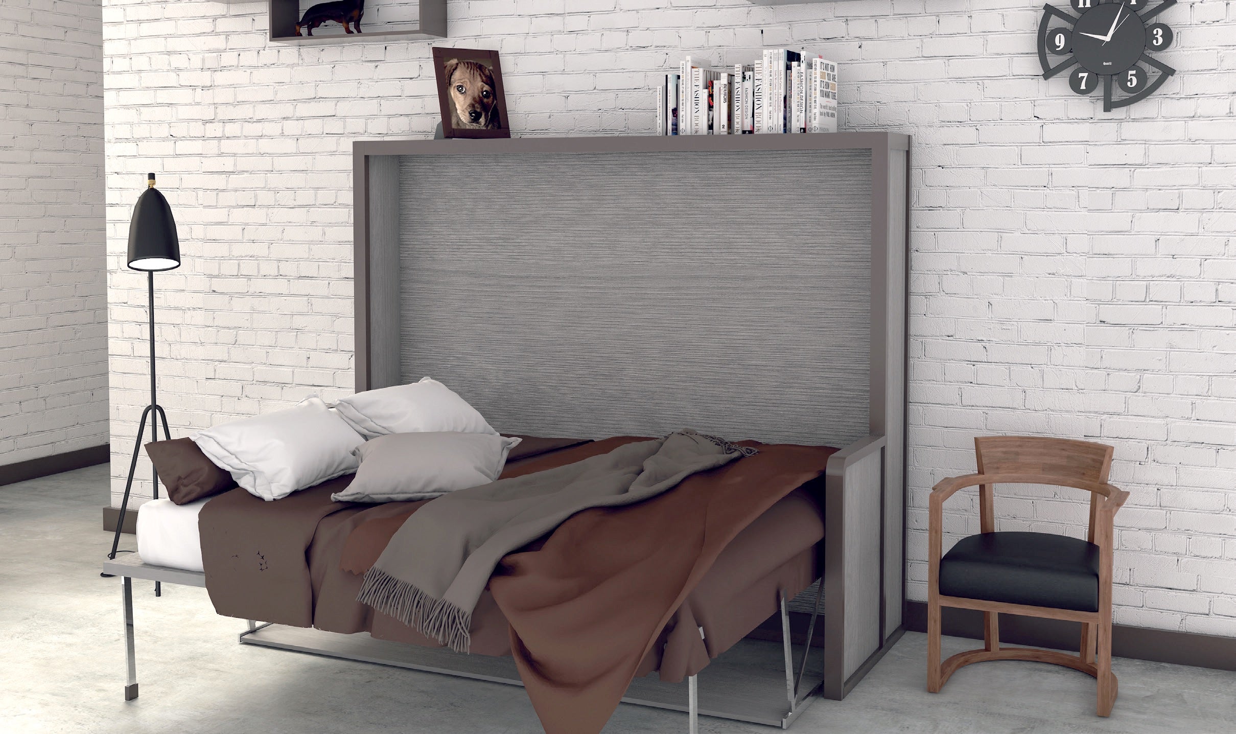 Lit escamotable bureau MAXI