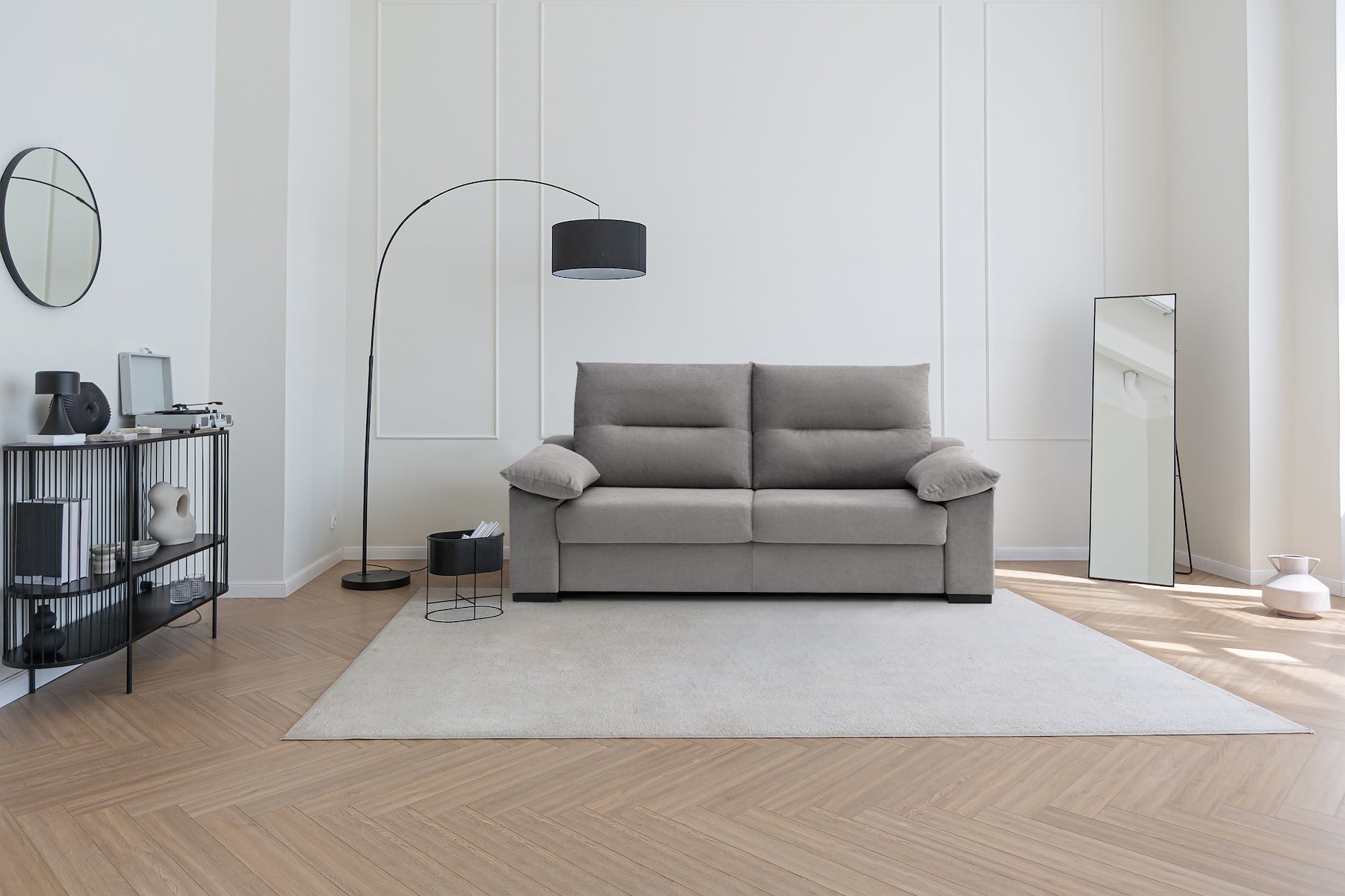 Canapé convertible design et élegant disponible chez Modulance Annecy