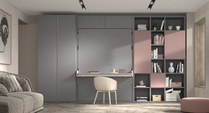 Le lit escamotable avec bureau form est à découvrir chez Modyulance Annecy