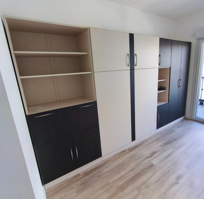 Lit escamotable avec rangements installé à Thonon