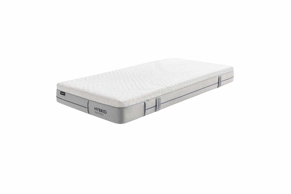 Matelas relaxation à mousse HR et mousse à mémoire de forme
